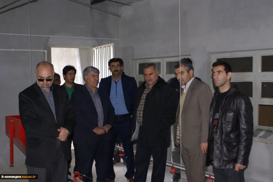 بازدید جناب آقای دکتر پورعیسی سرپرست مدیریت و برنامه ریزی استان خراسان شمالی از آموزشکده کشاورزی سمنگان 2