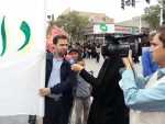 حضور پررنگ آموزشکده کشاورزی سمنگان در راهپیمایی روز قدس96 3