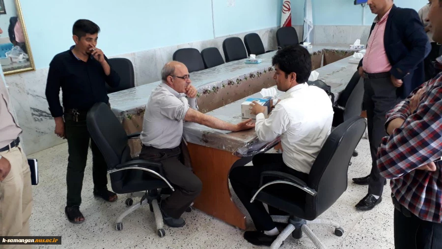 برگزاری کارگاه پیشگیری از فشار خون و انجام تست آن به مناسبت روز جهانی فشار خون در محل آموزشکده کشاورزی سمنگان 6